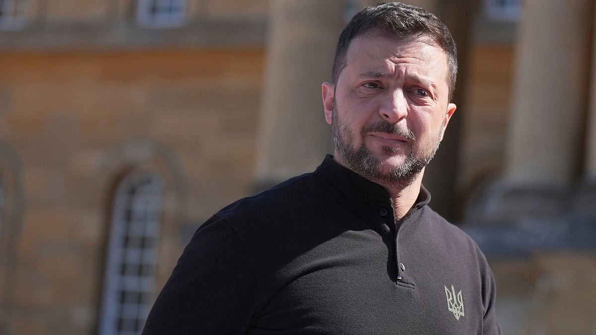 Ukranian President Volodymyr Zelenskyy |  - AP